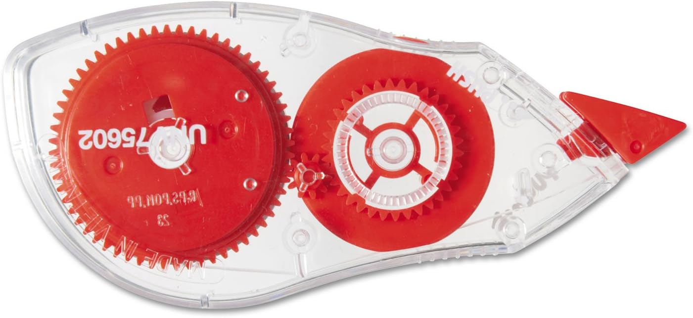 Universal Correction Tape with Two-Way Dispenser, white (UNV75602)