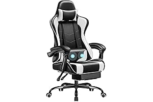 Homall Gaming Chair: Enhanced Back Support for Overwhelming Comfort During Gaming Marathons