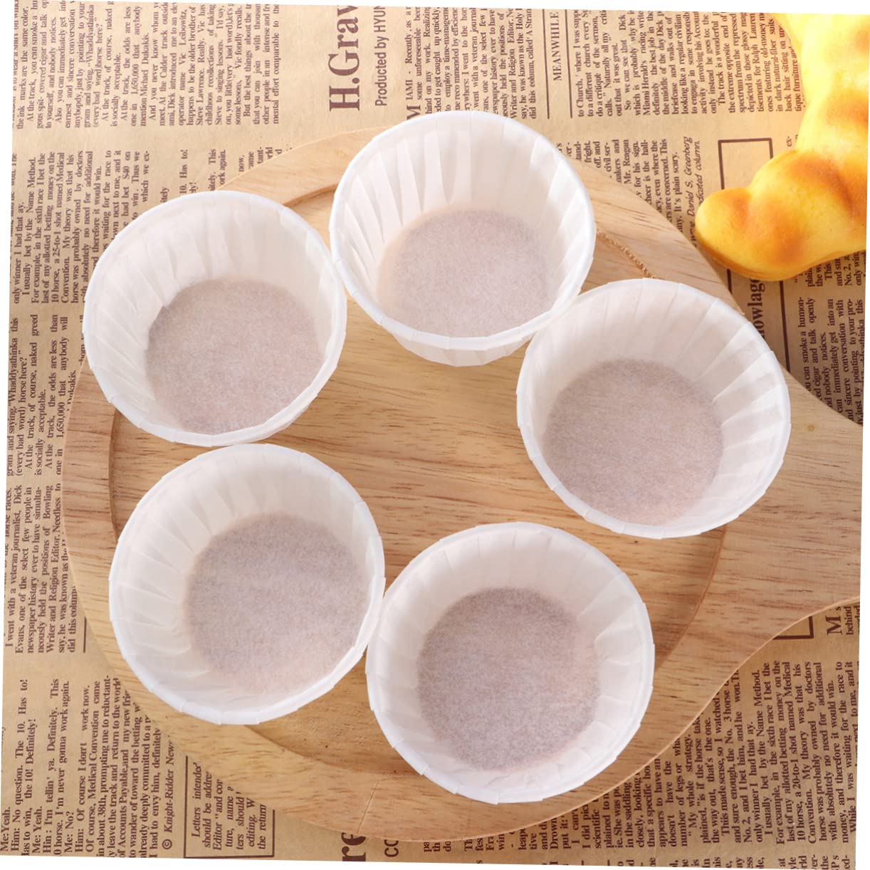 Custodie per cupcake di Natale, tazze da forno, 150 pz. Fodera di Carta Involucri di Carta for Muffin Stroopwaffles Pirottini for Muffin Imballaggio Involucri for Cottura Involucri for Cupcake Mini Mu