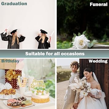 Share A Memory Cards for Celebration with Box - 50 Psc Greenery Share A Memory Cards for Funeral Memorial for Funeral Wedding Birthday Graduation Bridal Shower Guest Book Ideas -A05