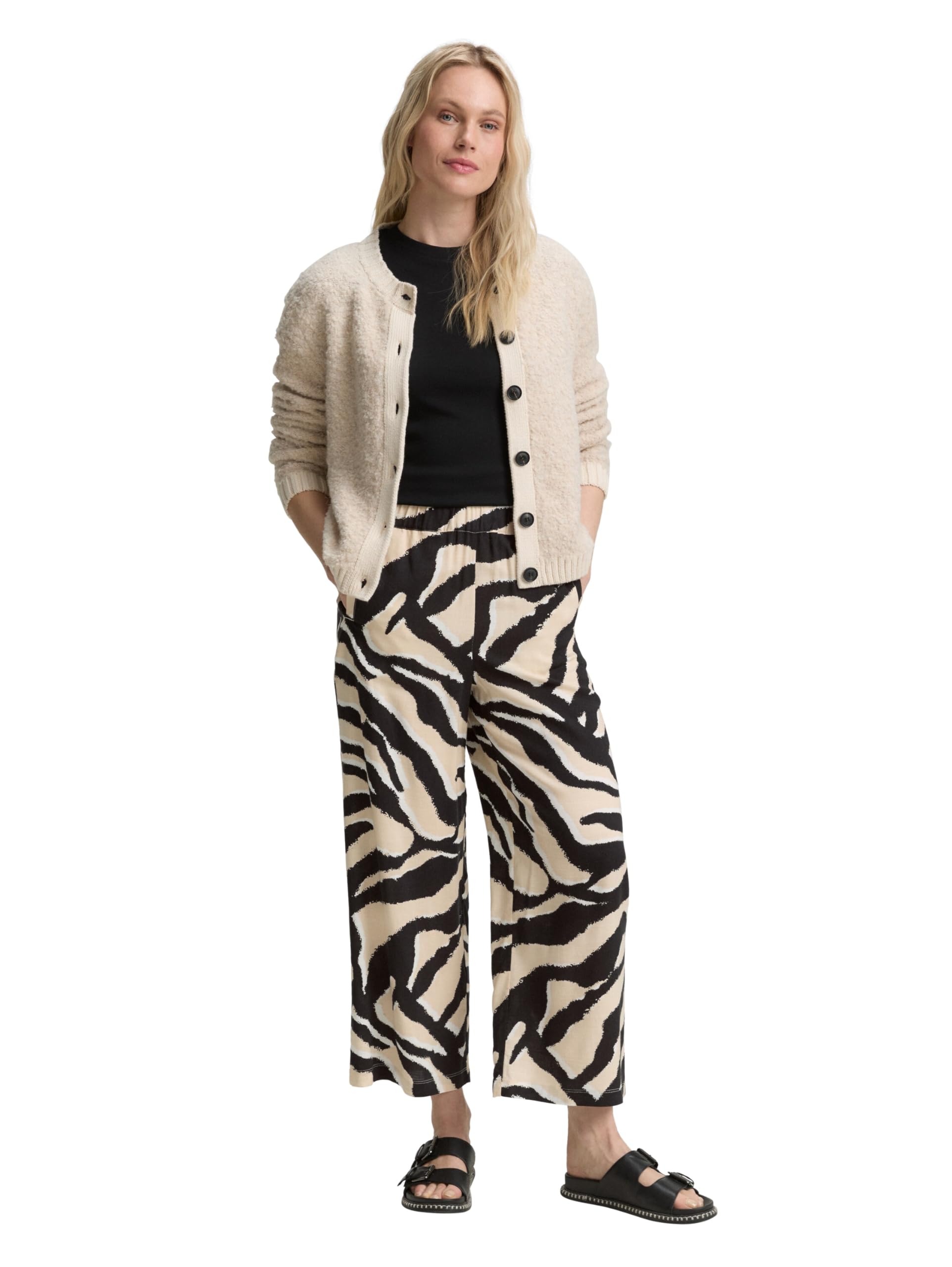 Tom Tailor Damen Culotte Hose