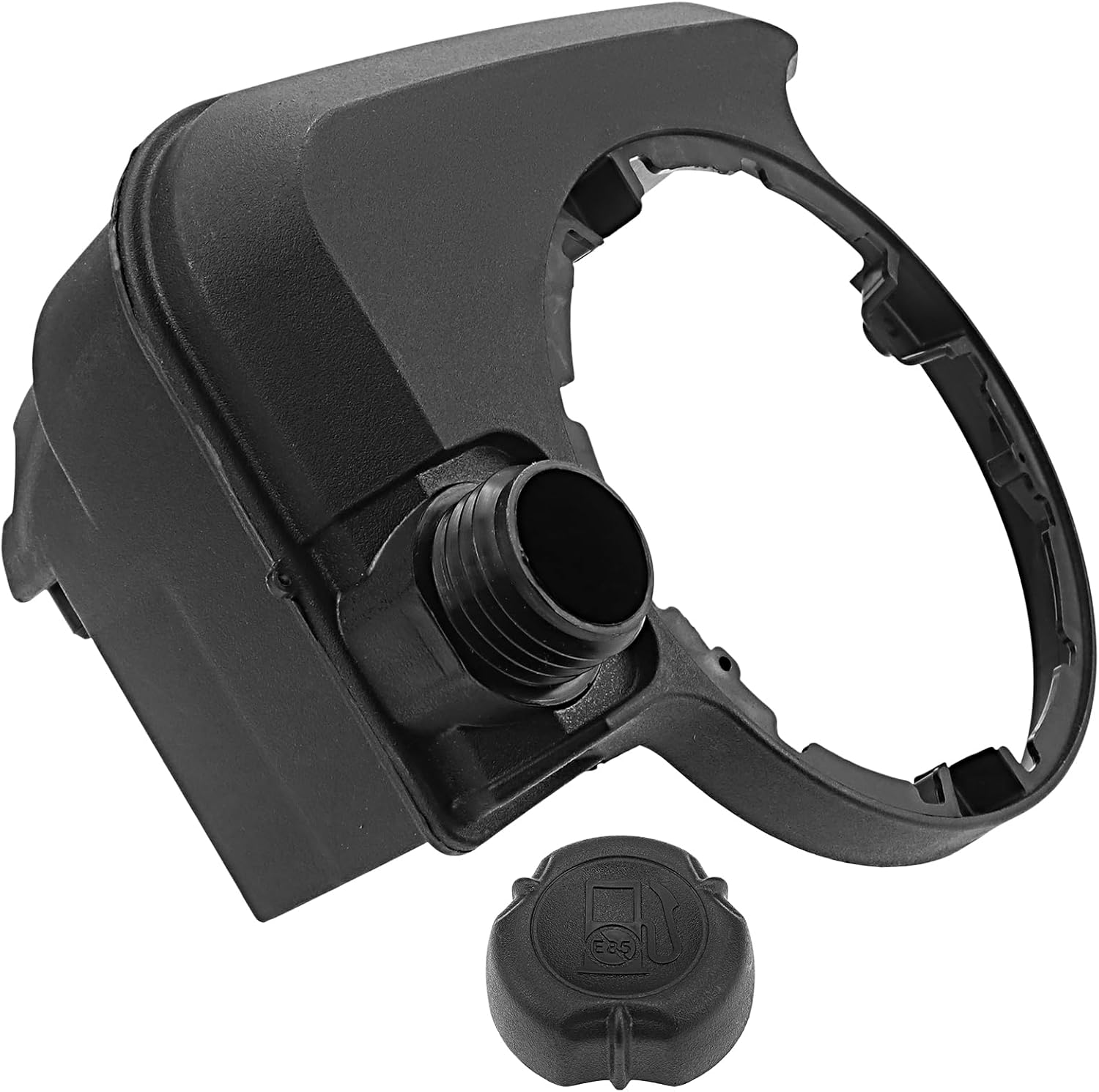 699374 Fuel Tank with Caps Fit for Replaces 693377,495224,494213,499618 692046 590490 699387 695960 AM134926 Compatible With 4HP 5HP 6HP 6.75HP for John Deere, for Troy Bilt and Craftsman engines
