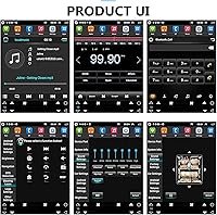 Vista 9 de 4G+64G Vertical Android Car Stereo Radio for 2012 2013 2014 2015 2016 2017 2018 Ford Focus, Wireless CarPlay Android Auto HD IPS Touch Screen