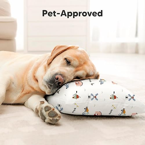 Vista 413 de KeaBabies - Almohada con funda para niños pequeños, almohada My Little Dreamy de 13 x 18 pulgadas (KeaFriends)