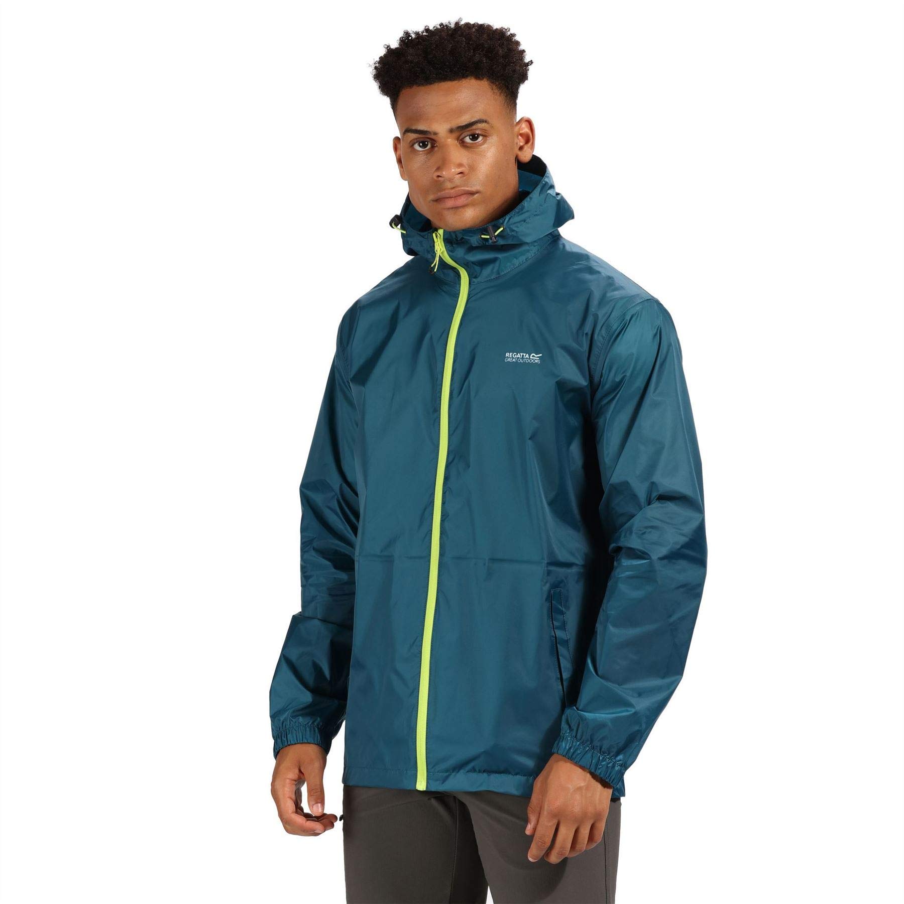 Regatta Pack-It III Wasserdichte und atmungsaktive Shell-Jacke mit Kapuze und Taschen