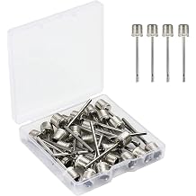 <span>25pcs Air Pump Needle for Football, Basketball, Volleyball, Stainless Steel Ball Pump Inflation Needle with Storage Box, Ball Pump Air Inflating Pin</span>