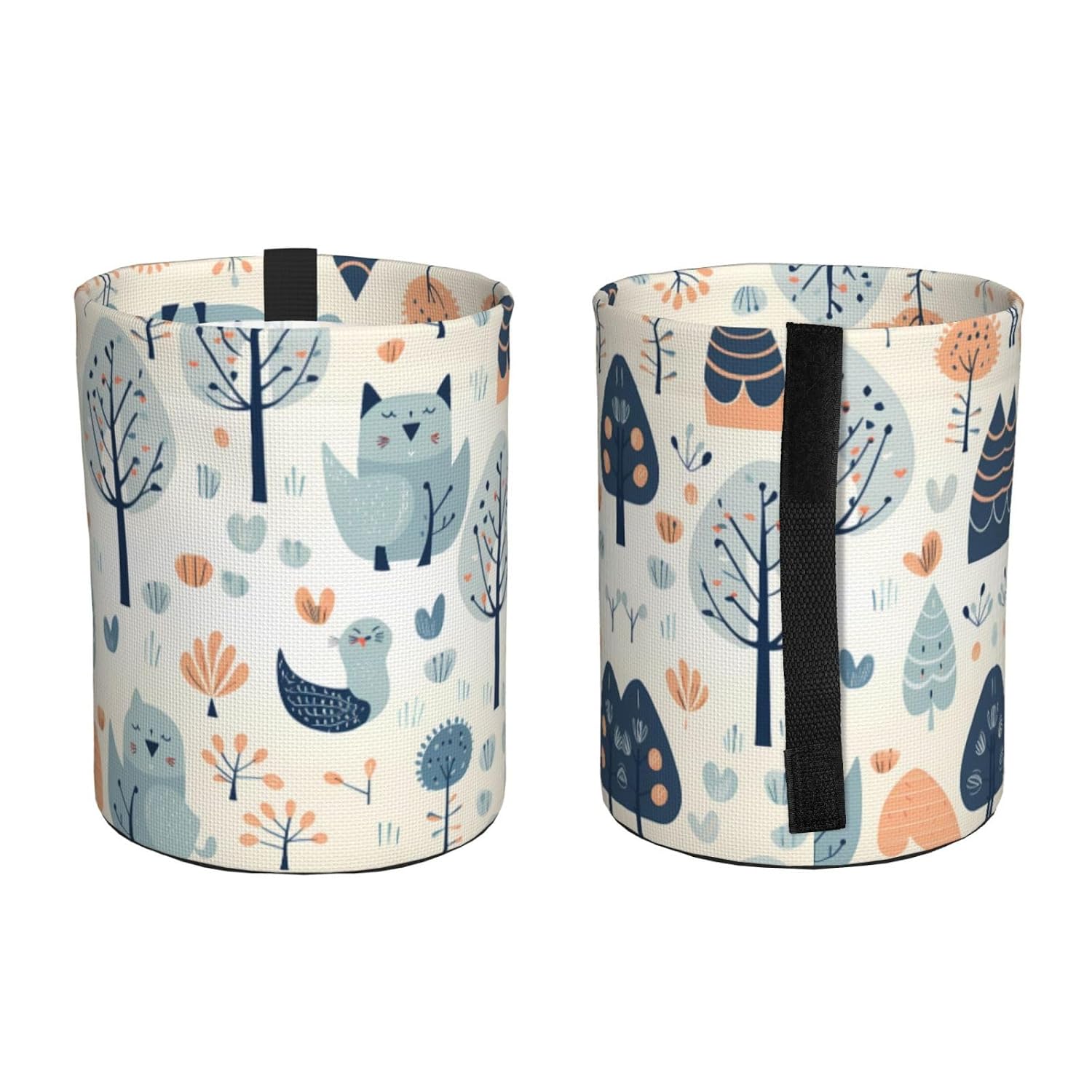 Cute Animals Convenient Foldable car Trash can, Easy to Install, Practical and Convenient car Accessories image 2
