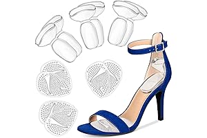 Metatarsal Ball of Foot Cushion Insert Pads for Women with Heel Cushion...
