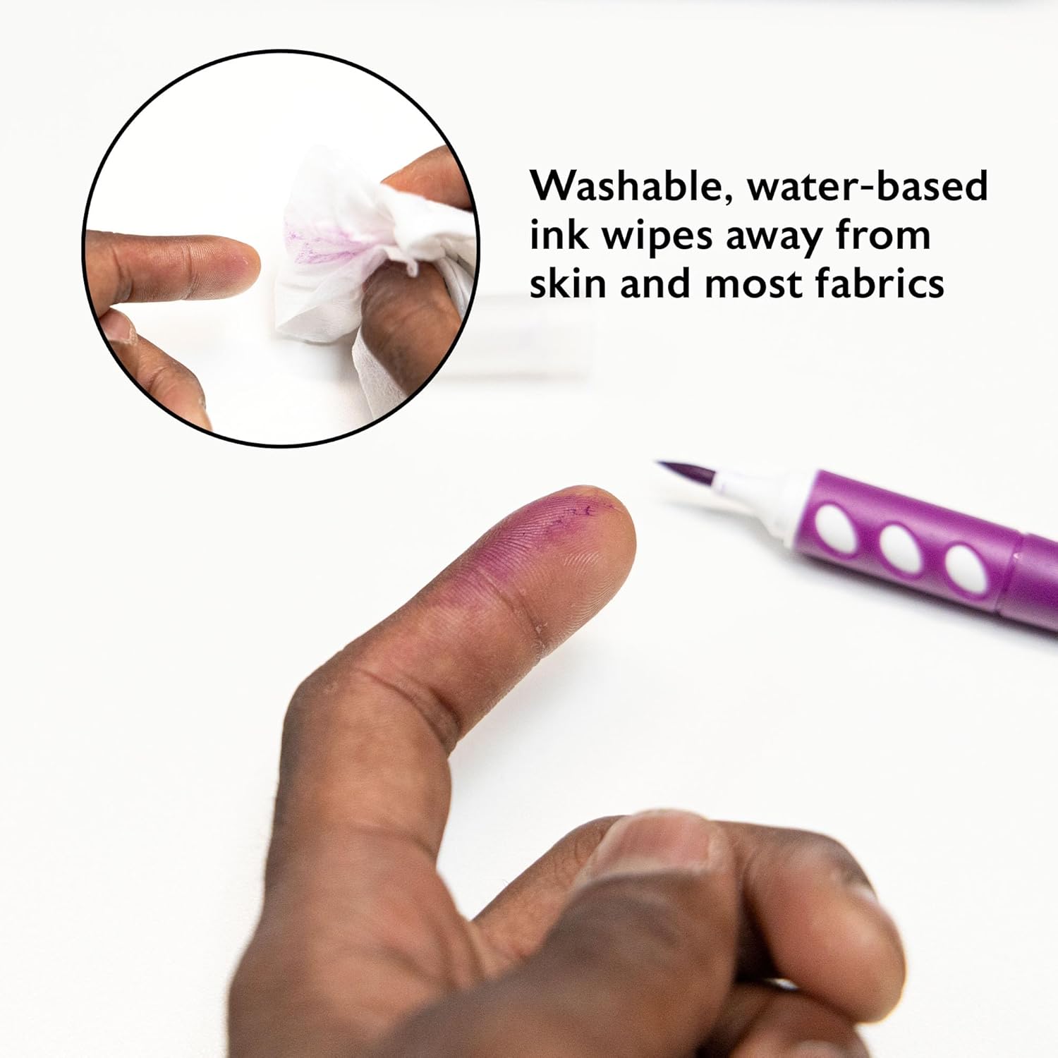 BAZIC Products Brush Markers 12 Classic Colors, Fine Line Washable Coloring Marker, Non Toxic Drawing for Art School Supplies (12/Pack), 72-Pack