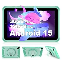 Generico Tablet 7 pollici Android 15 Tablet 36 GB RAM + 128 GB ROM