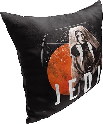Miniatura 2 de Northwest Star Wars - Almohada Ahsoka de 18 x 18 pulgadas, antiguo caballero Jedi