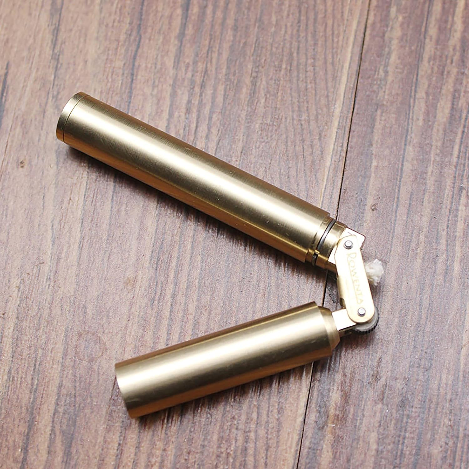 HB1 Creative Nunchaku Kerosene Lighter, Pull-Out Pure Copper Smoke-Shaped Cylinder, Smart Portable for Men and Women
