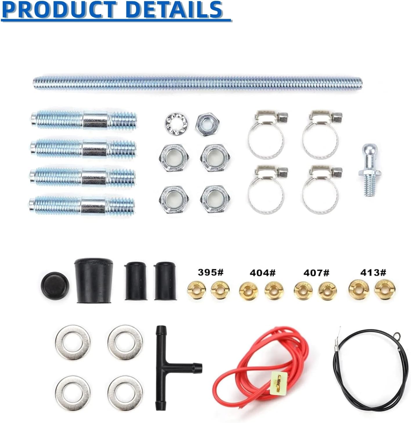 1410Performer 750cfm 4BBL Square Bore Marine Carburetor Replacement For Edelbrock 1410 750CFM 4-Barrel Square Bore Air Valve Secondary With Electric Choke (1410)