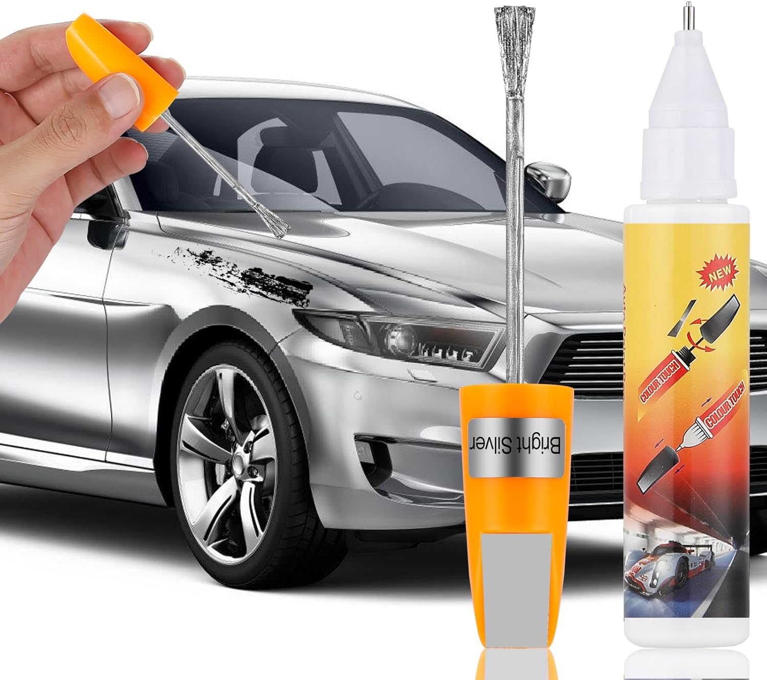 Touch Up Paint for Cars, Car Scratch Repair Automotive Paint Fill Pen