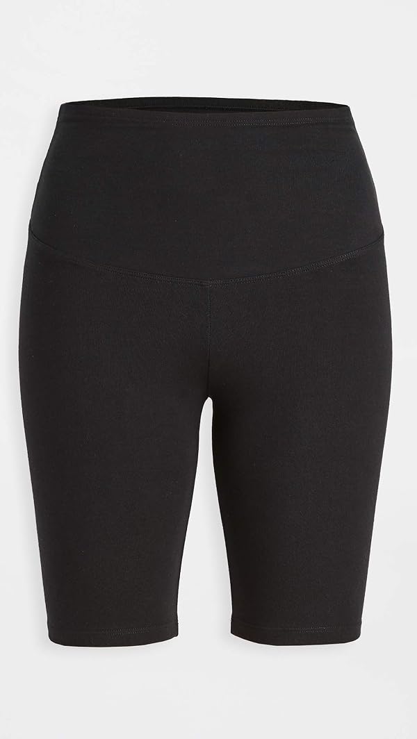 Yummie Women's Mel Cotton Stretch Shaping Biker Short, Black, Medium by Yummie - Image 4