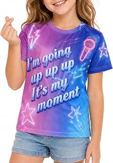 Birthday Girl Graphic T-Shirts Cute Kpop Style,Fantasy Birthday Party Outfit for Girls,Short Sleeve Top K-pop Fan Gift Idea