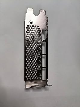 V390 R1 Video Card Baffle Plate Profile Bracket Replacement for MSI RTX 3060 Ventus 2X 12G OC Video Card