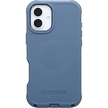 OtterBox Cover Defender Series MagSafe per iPhone 16 Plus, custodia protettiva antiurto, a prova di caduta, protezione estrema, testata 7x norme MIL-STD 810G, Blu