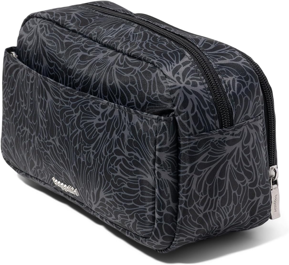 Pocket Cosmetic with Brush Organization - Lightweight 9.4”x5.5”x3.5” Makeup Bag - Travel Essentials Makeup Organizer