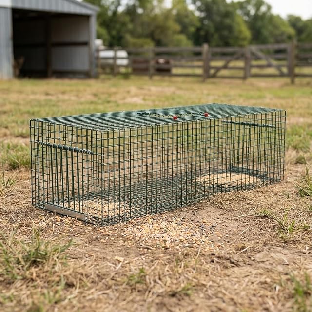 Foto 2 de 4 de Suinga Jaula para Atrapar Palomas, Jaula Trampa para Animales Vivos, Pájaros, 103x42x32 cm