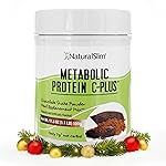 Metabolic Protein C-Plus, Whey Protein Powder & Shake Meal Replacement with Vitamin C, L-Glutamine & Digestive Enzymes, Low Carb Protein Drink, Support Metabolism, Energy & Gut health 1.1 lb Chocolate