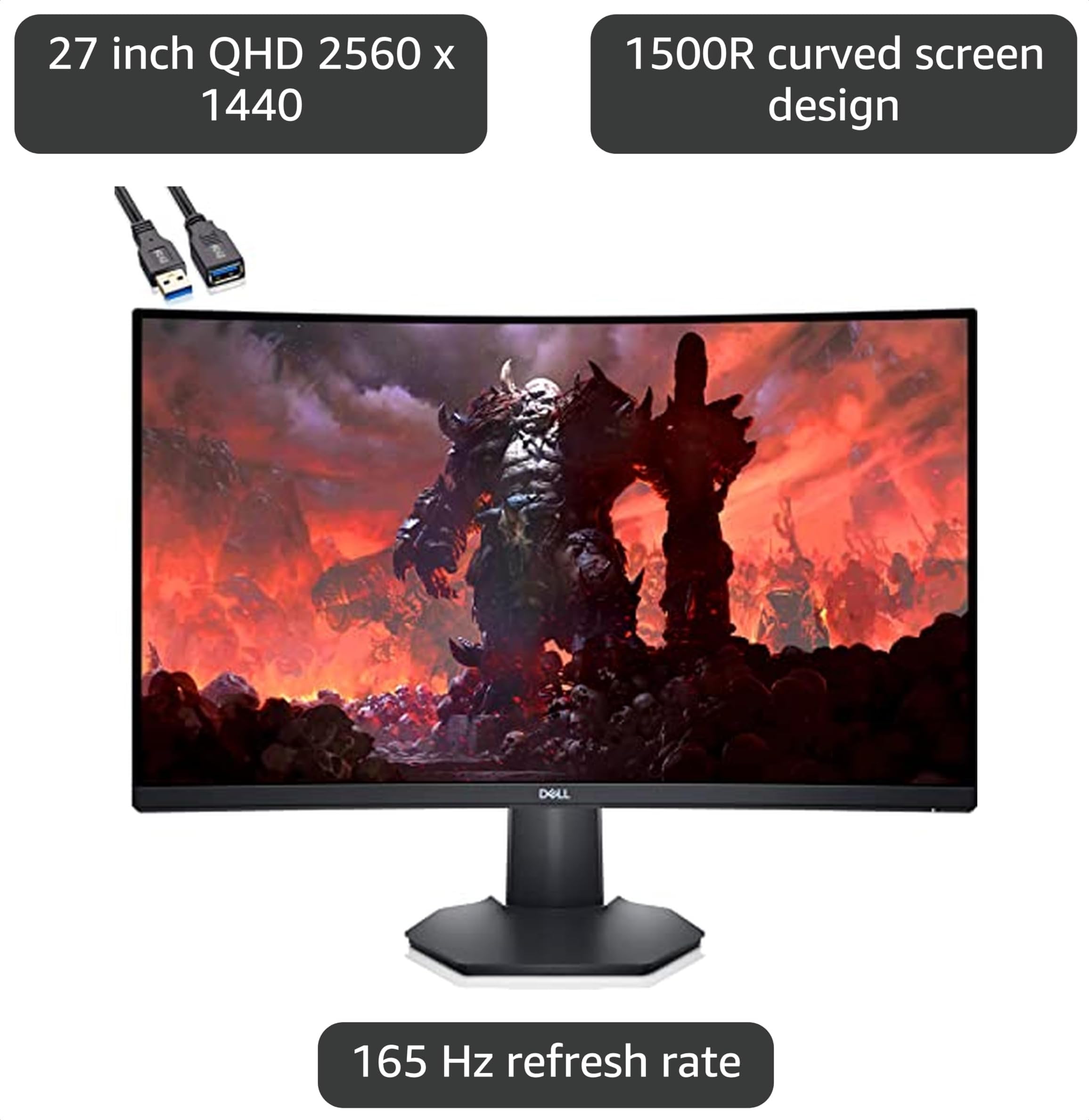 Amazon.com: Dell S2722DGM 27