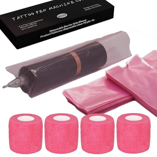 MIUXIA Pink Tattoo Pen Covers: A Practical Gift for a Tattoo Artist