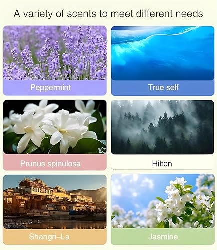 Miniatura 5 de Difusor automático de aromaterapia, difusor de aceite esencial para el hogar, versión digital del difusor de aroma, difusor de aroma reemplazable