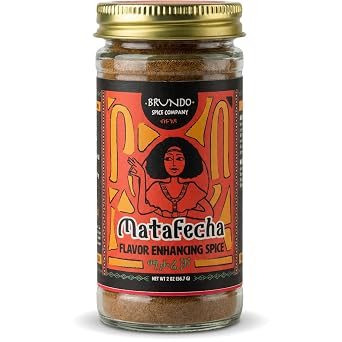 Brundo Ethiopian Spice Company Matafecha | Authentic Ethiopian Flavor Enhancing Spice & All Natural East African Seasoning | Processed in and Imported from Ethiopia | All Natural | Organic | No preservatives 2.5oz