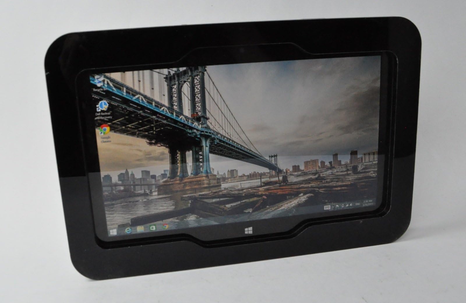 TABcare Compatible Winbook TW100 TW101 10.1 Black Acrylic VESA Kit - Security Enclosure for Store Display, Show Display, Kiosk, POS