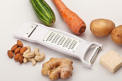 3 in 1 Vegetable Peeler Slicer and Grater for Home and Kitchen Multicolor (1 PCS)