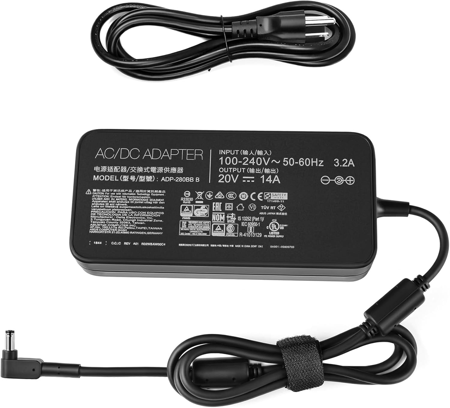 JUYOON 280w Laptop Charger for Acer Predator Helios 300