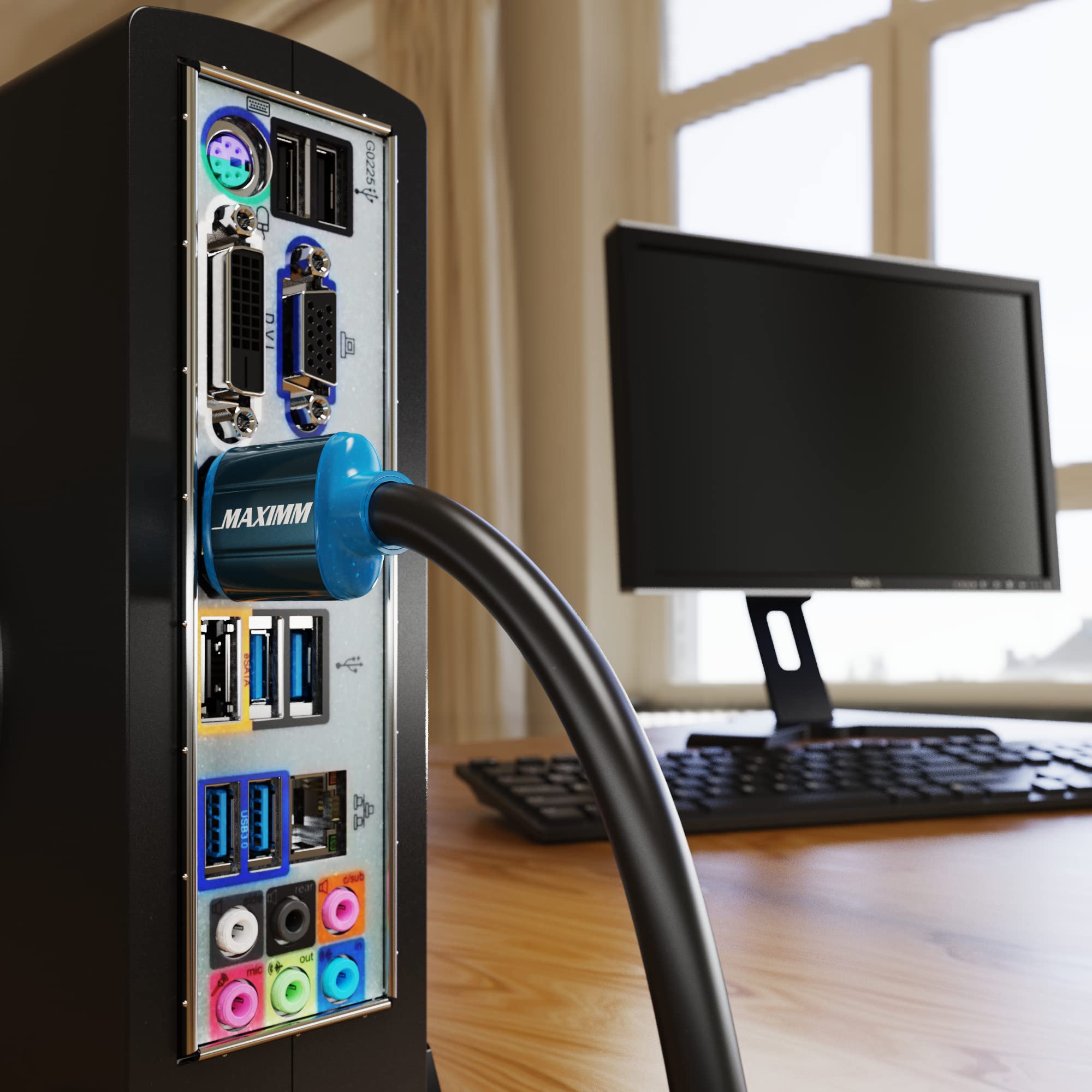 Cavo HDMI 4K Ultra HD 35 piedi (confezione da 2) Cavo HDMI 2.0, alta velocità 18Gbps 4K a 60Hz HDR, 3D, 2160p, 1080p, HDCP 2.2, ARC, cavi HDMI per monitor, HDTV