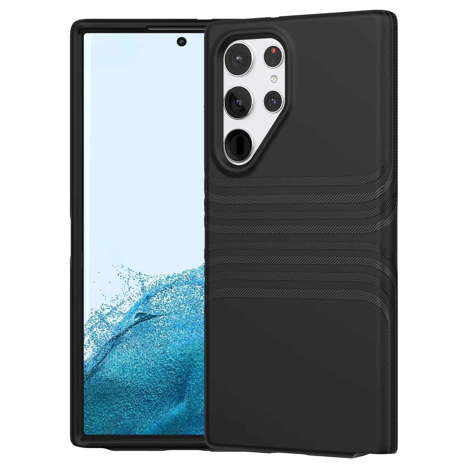 tech21 Evo Tactile for Samsung Galaxy S22 Ultra – Protective Phone Case with 16ft Multi-Drop Protection