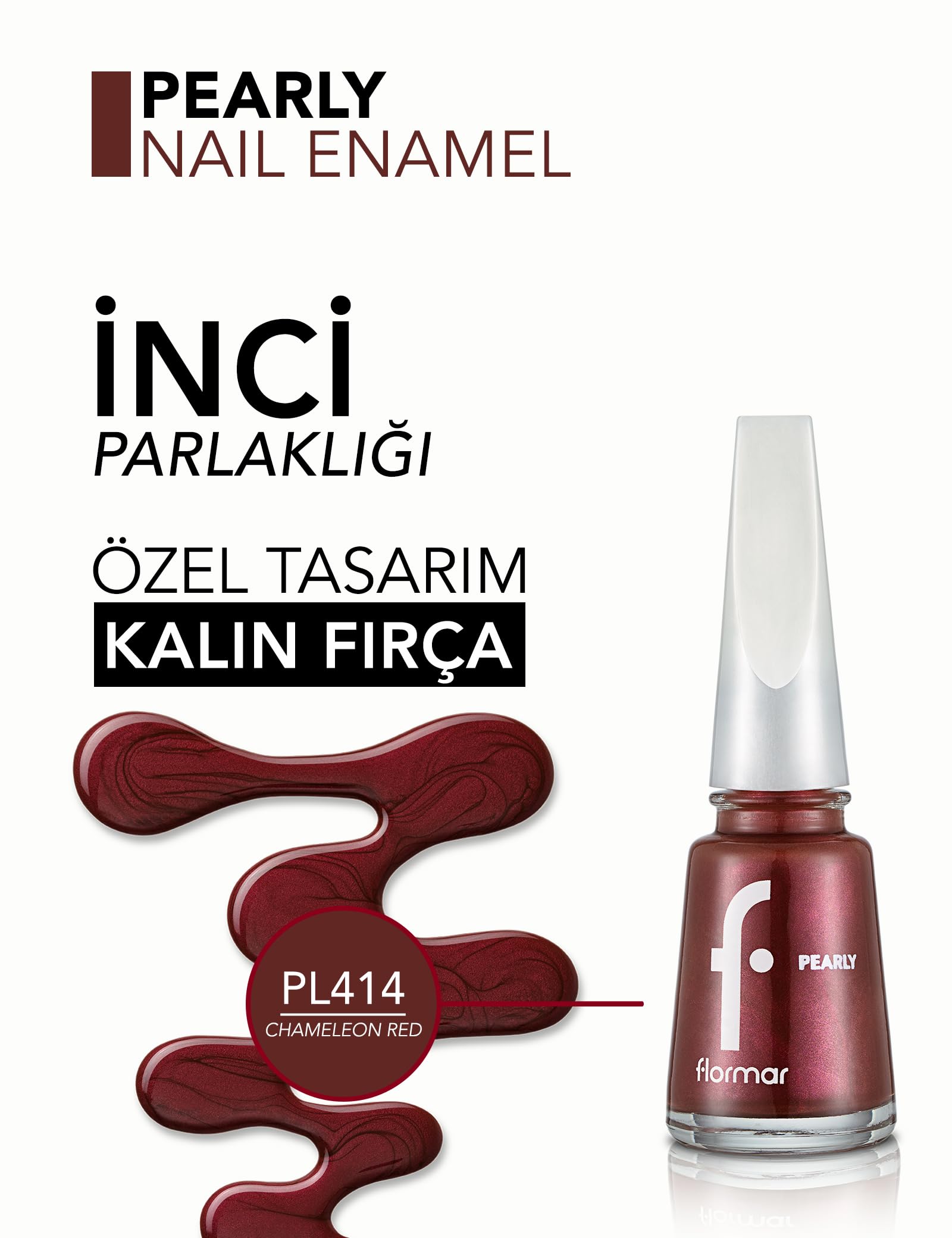 Pearly Oje No:pl 414 CHAMELEON RED NEW One Size