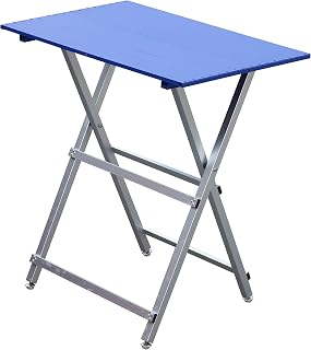 AEOLUS Light Weight Portable Table for Dog Shows, Camping, Picnics, and More (Medium, Blue)