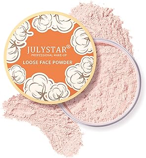 Pink Setting Loose Face Powder Matte Setting Powder Oil Control Minimizes Pores Long Lasting Waterproof Setting Powder Makeup Kit For Oily Skin With Soft Focus Effect (02#Pink Complexion)