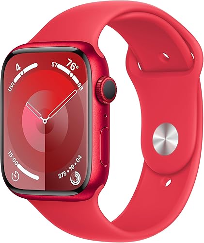 Miniatura 24 de Apple Watch - Serie 9 con GPS + celular y caja de aluminio medianoche de 41 mm con correa deportiva medianoche S/M (renovado)