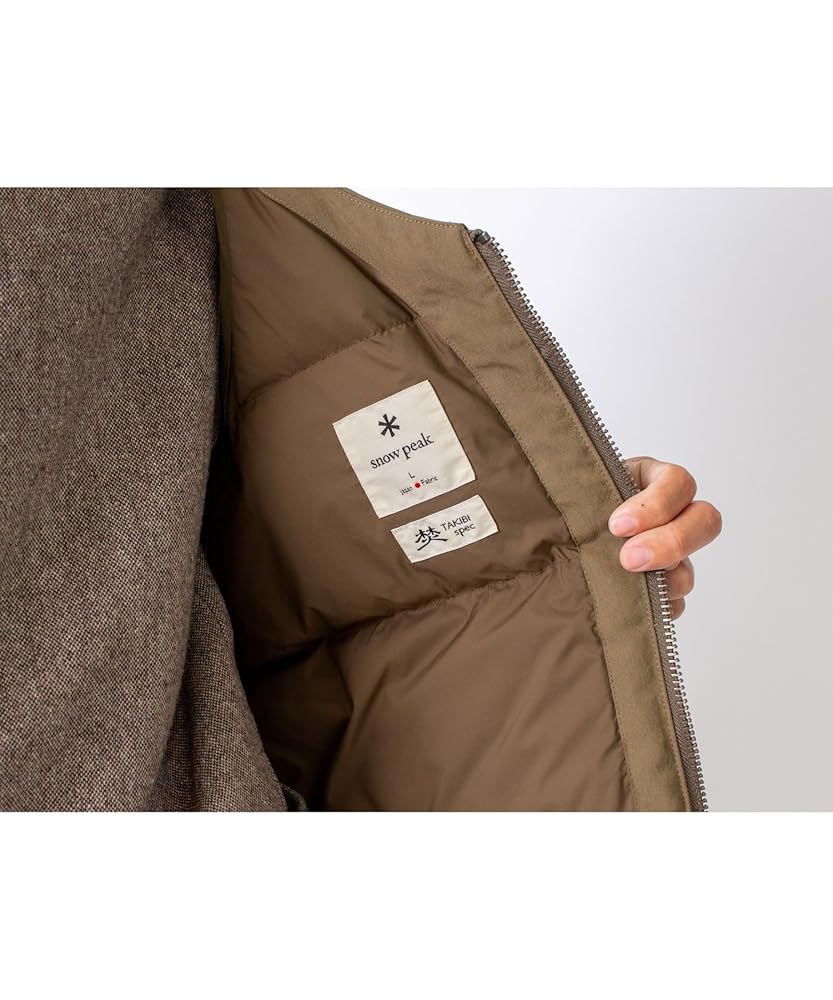 Amazon.co.jp: [スノーピーク] ダウンベスト TAKIBI Down Vest