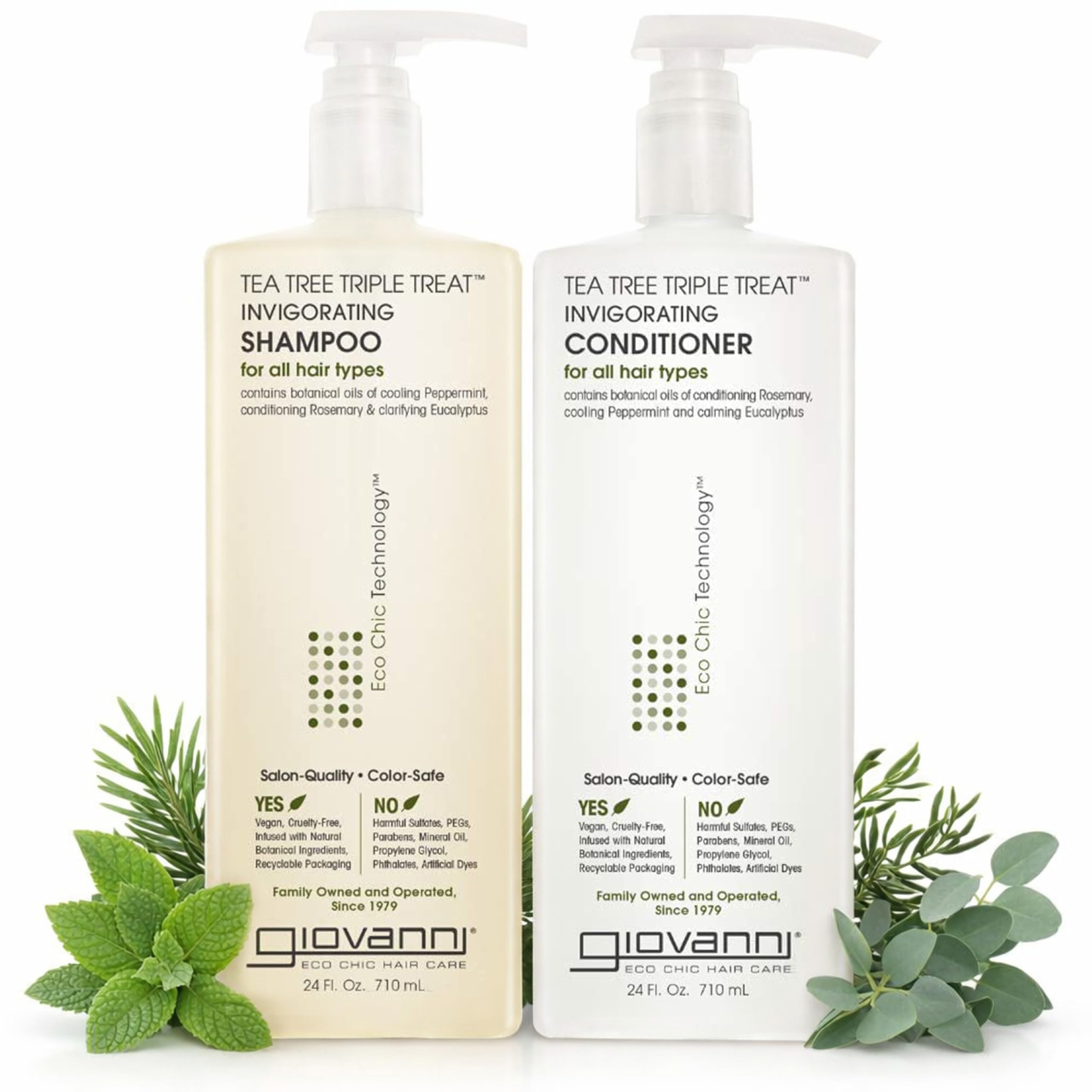 Amazon.com : GIOVANNI Tea Tree Triple Treat Invigorating Shampoo