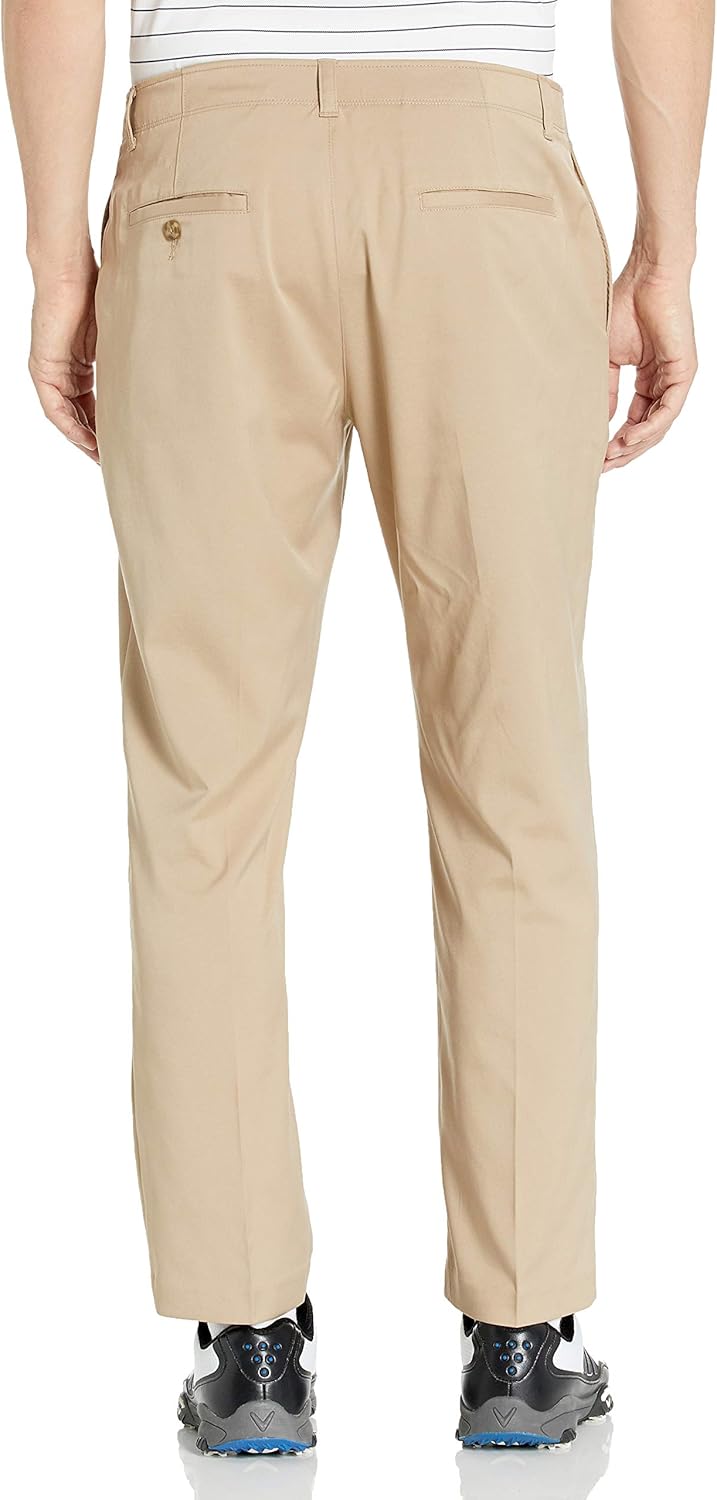 PGA TOUR Men's Flat Front Active Waistband Golf Pant : Sports & Outdoors