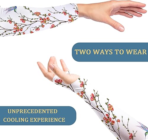 Miniatura 3 de Mangas de jardinería, mangas de enfriamiento de brazo de protección solar para jardinería, mangas a prueba de espinas para cubrir brazos para