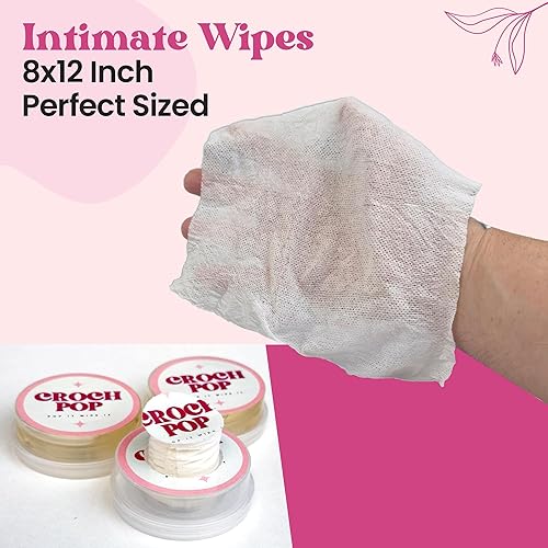 Miniatura 6 de Toallitas húmedas femeninas para mujer, 20 unidades de humectantes naturales y biodegradables Cuidado personal con pH equilibrado y agradable a la