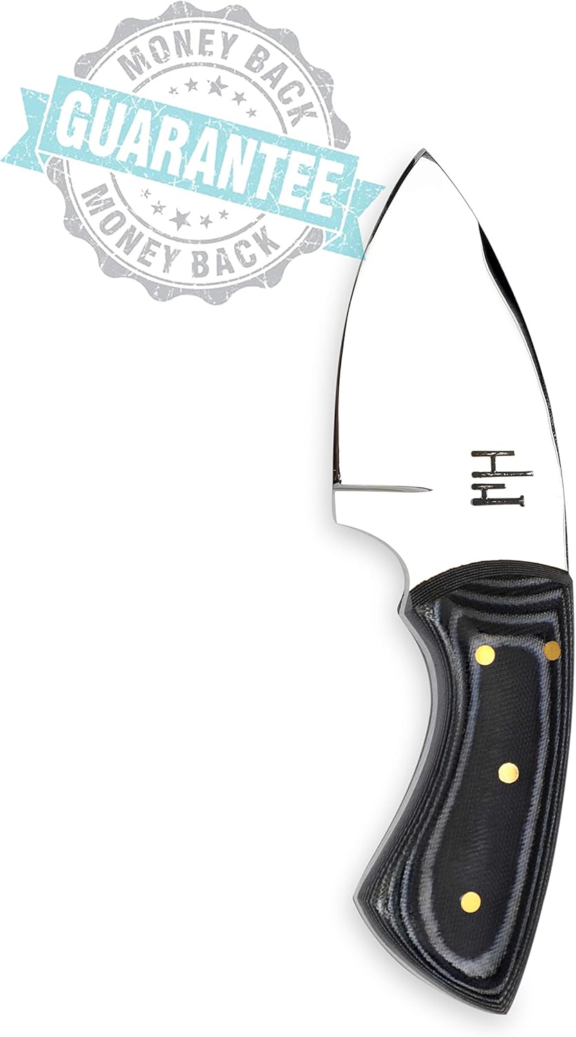 coltello per scuoiare con le pelli