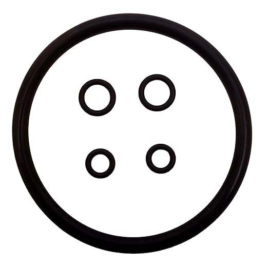 O-ring Set for Standard Kegs, 5 Piece Set by Kegconnection