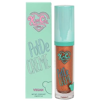 KimChiChic Beauty PotDe Creme Cream Eye Shadow, Shimmery, Easy Application, Smudge-Proof, Quick-Drying, Long-Lasting, Cruelty-Free and Vegan Eye Shadow, Pure Bronze, 0.21 oz