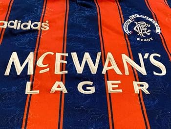 【超レア】グラスゴーレンジャース 93-94 アウェイ ユニフォーム レトロ 超レア】グラスゴーレンジャース 93-94 アウェイ ユニフォーム