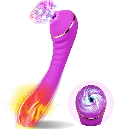 AGHPDH Vibrator Woman Erotic Toys Sex Couple Big Dildo Sucking Clit Female 10 Modes pro 2 sùcciønadør Ṽiḇráḑòraḑòr Ṃújēr (Purple-ai05) (Púrpura-ai05)