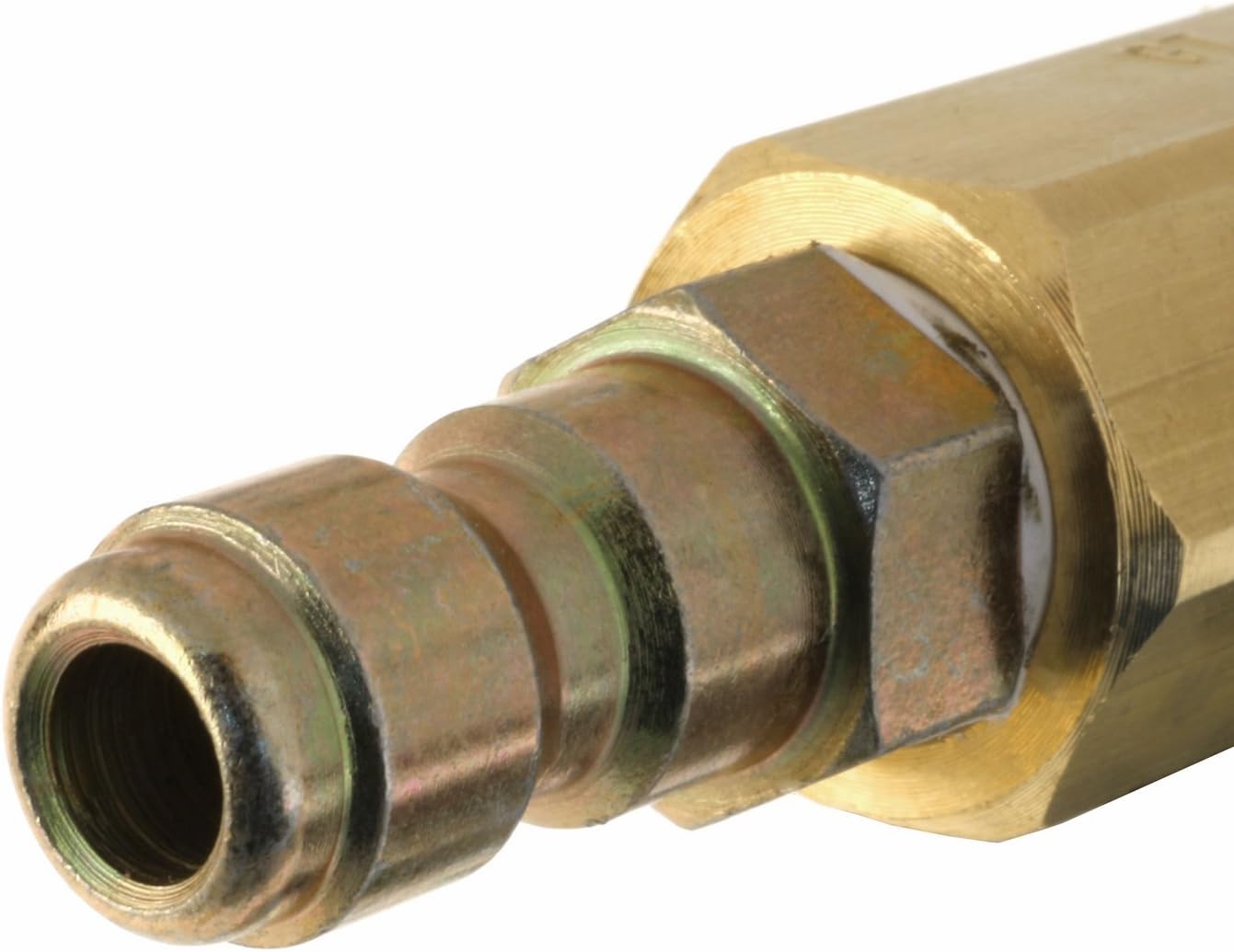 Erie Tools Pressure Washer Rotating Turbo Nozzle 3000 PSI 5.5 Orifice with Giant 22175 1/4in. NPT x 1/4in. FNPT Turbo Filter