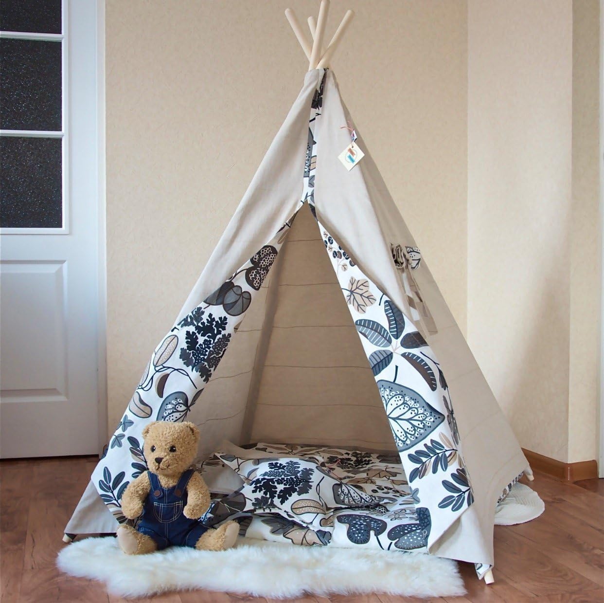 Teepee with case and poles,teepee tent, teepees for kids, teepee tent for kids, teepee kids, childrens teepee tents, childrens teepee tent indoor, baby teepee, tipi, tipi tent kids, tipi tent